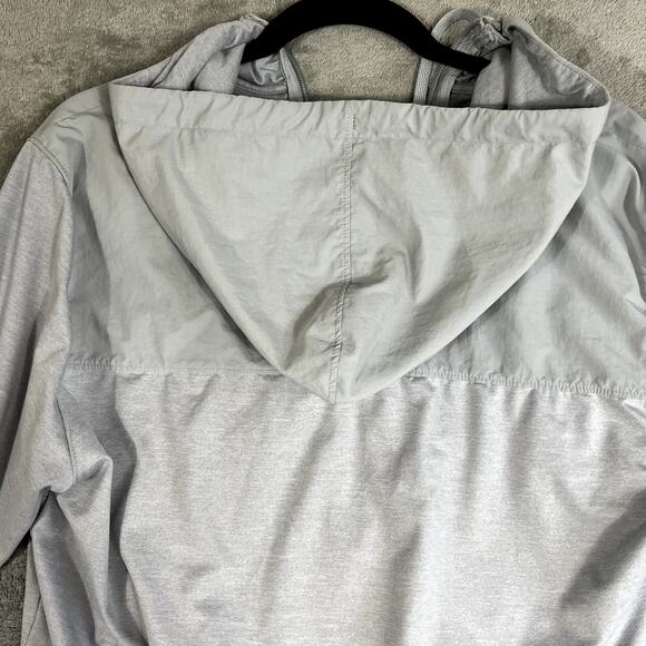 Vuori Gray Jacket Women's M Full Zip Outdoor Performance Lightweight Windbreaker - Picture 7 of 10